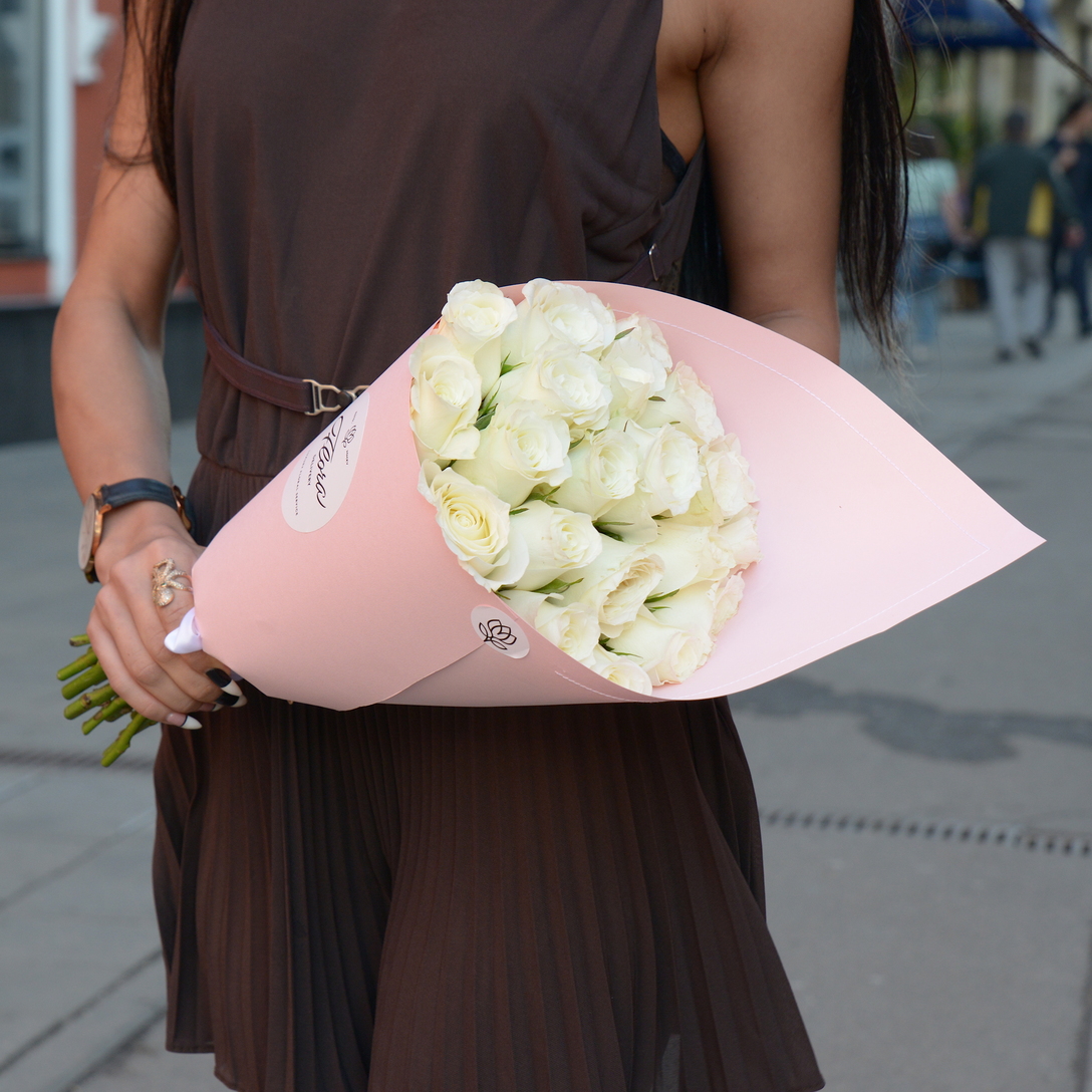 Букет из 21 розы 