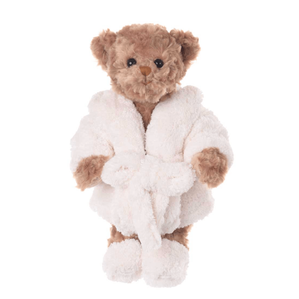 Мягкая игрушка медведь Мистер Буковски в халате «Bukowski» 30 см