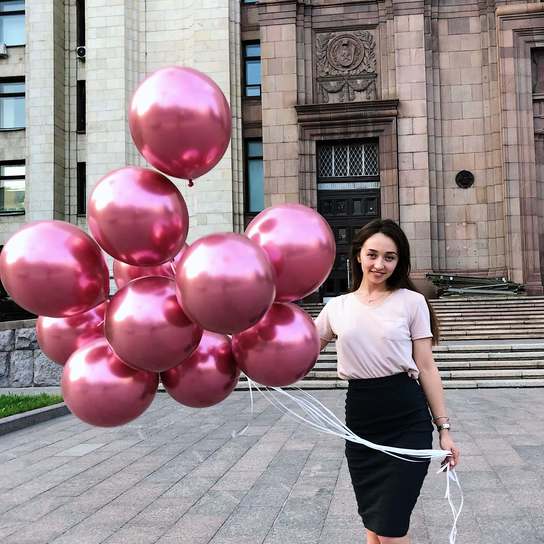 Набор металлических шаров "Mystic bubbles"  11 шт