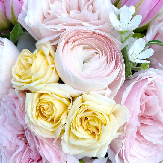 Букет "Creme brulee"