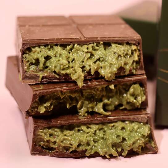 Шоколадная плитка "Дубайский шоколад"