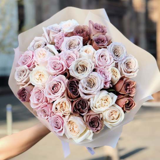 Микс садовых роз