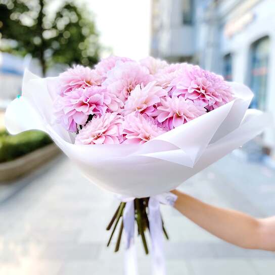 Букет из георгин "Sweet Nathalie" Фото 2