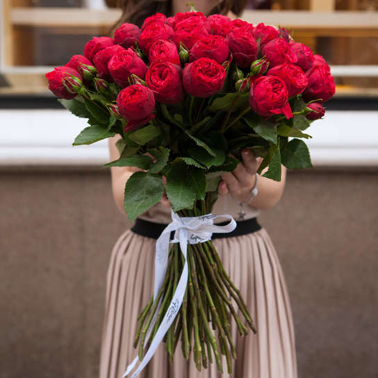 Букет из 51 розы "Red Piano"