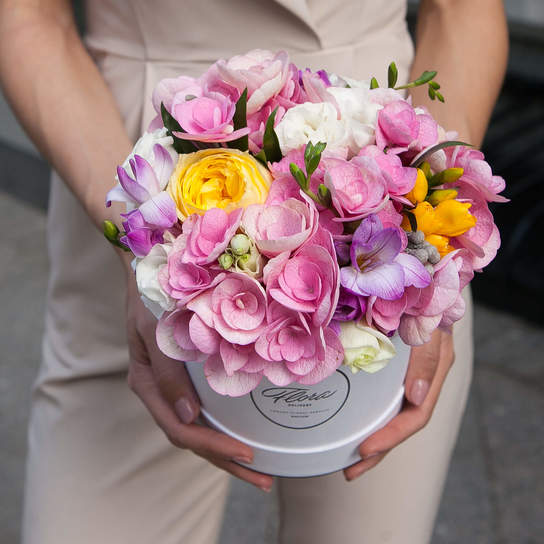 Шляпная коробка Demi "Fort-de-France" WHITE