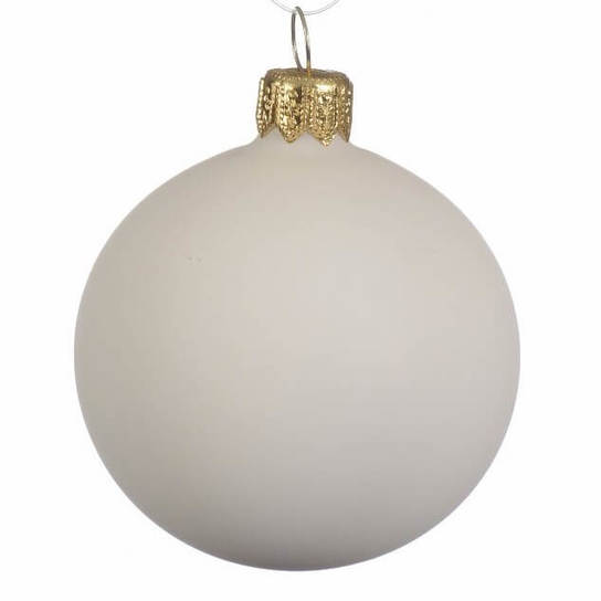 Набор матовых стеклянных шаров (6 шт)