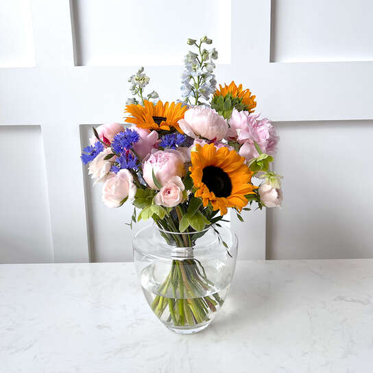 Букет FLORA №8 в вазе
