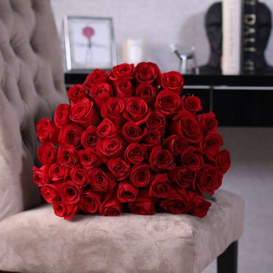 Букет из 51 розы "Freedom"