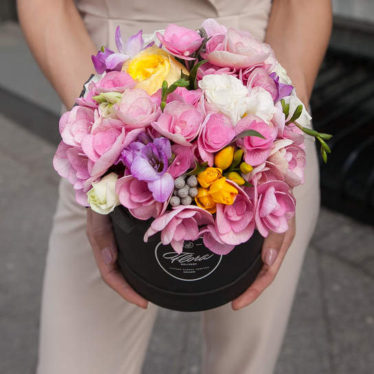 Шляпная коробка Demi  "Fort-de-France" BLVCK