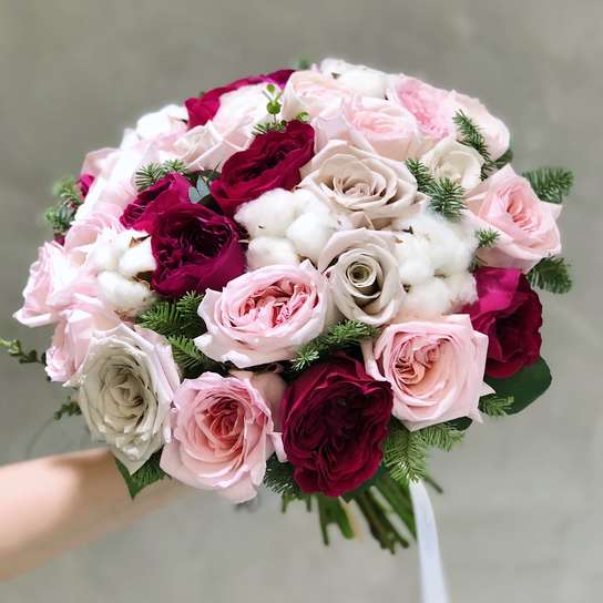 Букет " Crimson"