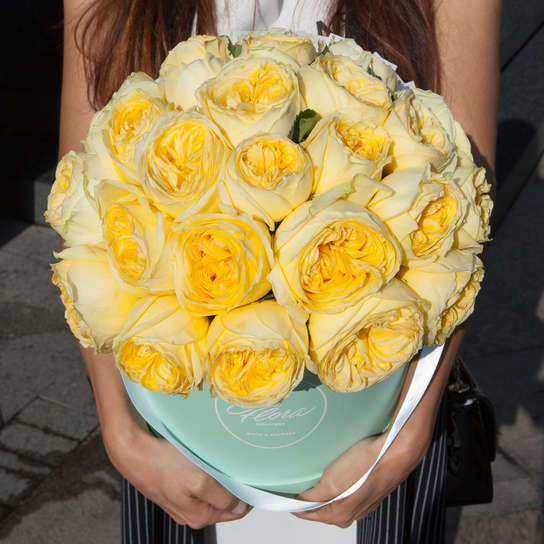 Шляпная коробка Grand "Розы Catalina" GREEN Фото 2