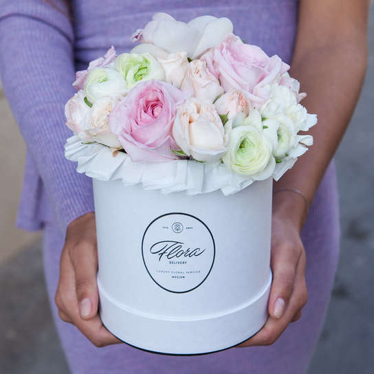 Шляпная коробка Demi "Melissa" WHITE Фото 2