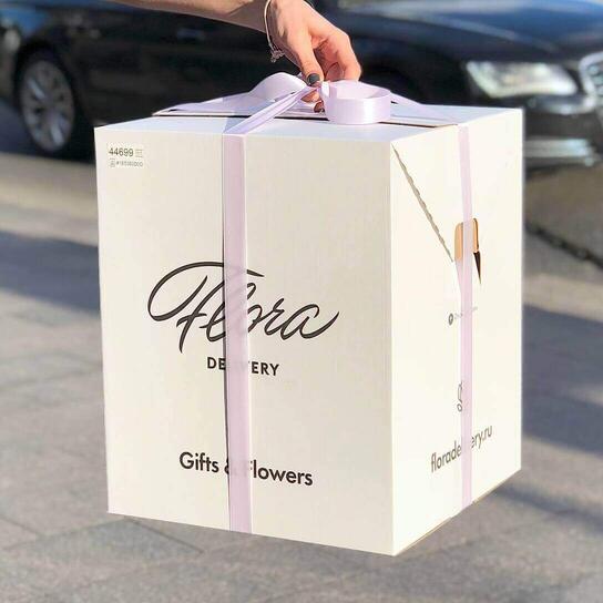 Букет из 51 розы "White Kenya" Фото 6