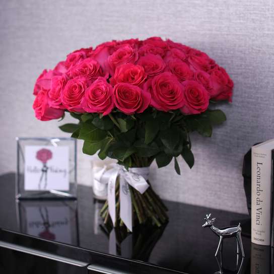 Букет из 51 розы "Pink Floyd"