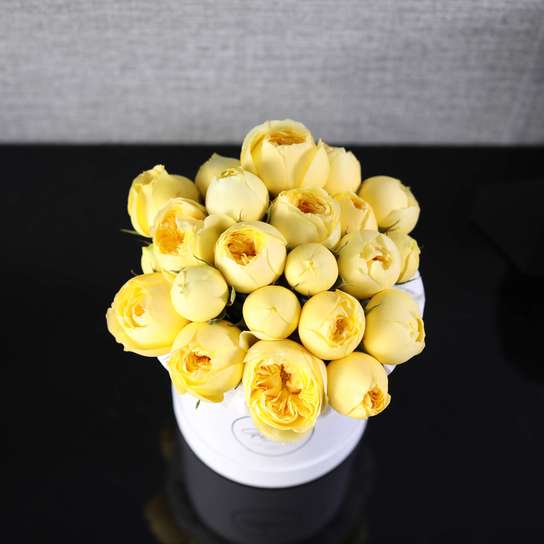 Шляпная коробка Demi "Роза Catalina" WHITE Фото 3