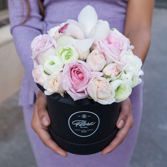 Шляпная коробка Demi "Melissa" BLVCK