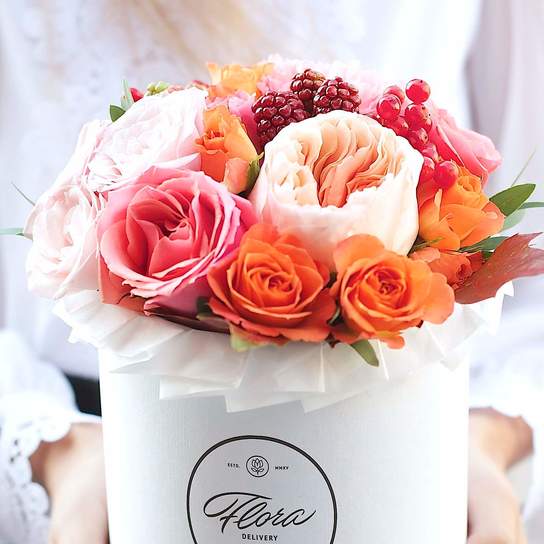 Шляпная коробка Demi "Monica" WHITE Фото 2